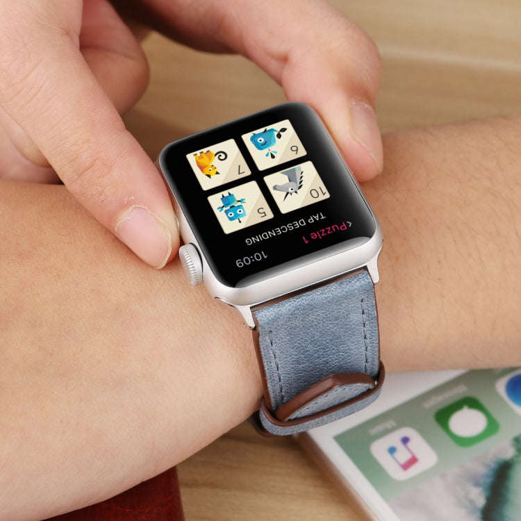 For Apple Watch Series 10 42mm / 9&8&7 41mm / SE 3&SE 2&6&SE&5&4 40mm / 3&2&1 38mm Fresh Style Ge...
