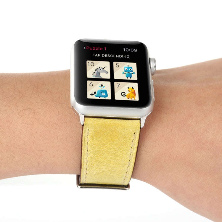 For Apple Watch Series 10 42mm / 9&8&7 41mm / SE 3&SE 2&6&SE&5&4 40mm / 3&2&1 38mm Fresh Style Ge...