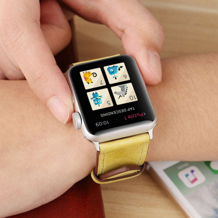For Apple Watch Series 10 42mm / 9&8&7 41mm / SE 3&SE 2&6&SE&5&4 40mm / 3&2&1 38mm Fresh Style Ge...