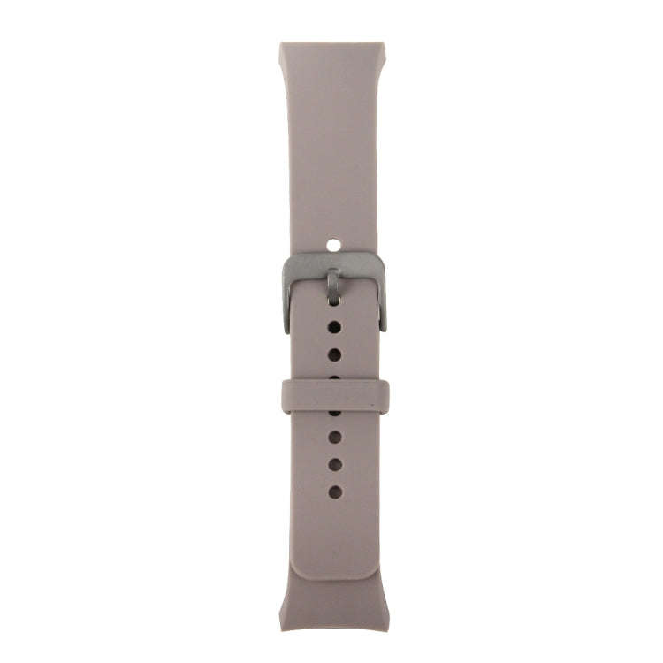 For Samsung Gear S2 Sport / Gear S2 Watch Solid Color Silicone Watchband(Khaki)