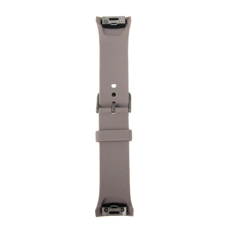For Samsung Gear S2 Sport / Gear S2 Watch Solid Color Silicone Watchband(Khaki)