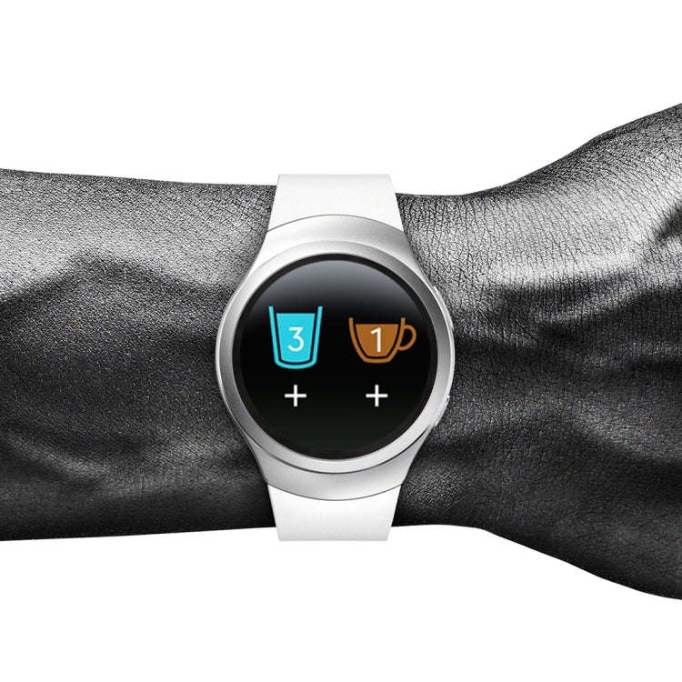 For Samsung Gear S2 Sport / Gear S2 Watch Solid Color Silicone Watchband(Khaki)