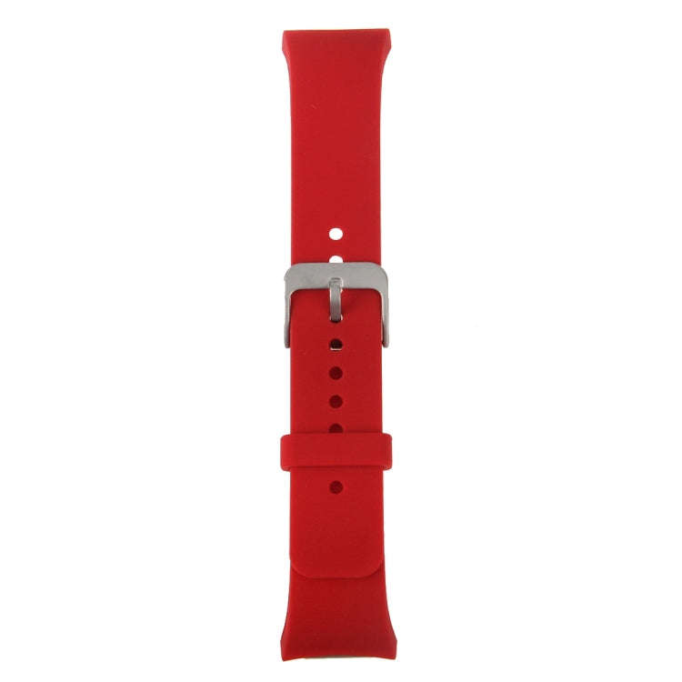 For Samsung Gear S2 Sport / Gear S2 Watch Solid Color Silicone Watchband(Red)