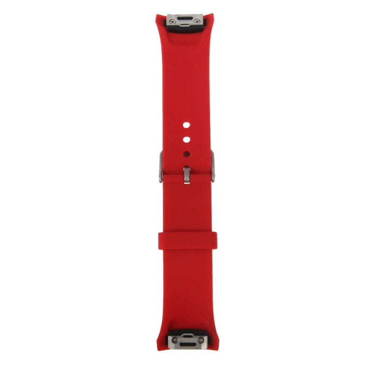 For Samsung Gear S2 Sport / Gear S2 Watch Solid Color Silicone Watchband(Red)