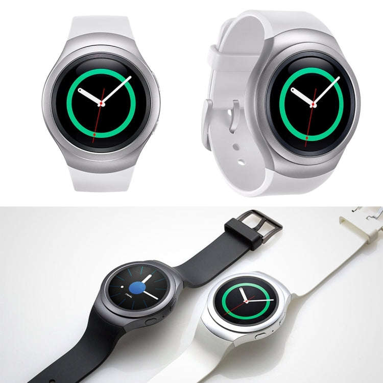 For Samsung Gear S2 Sport / Gear S2 Watch Solid Color Silicone Watchband(Red)