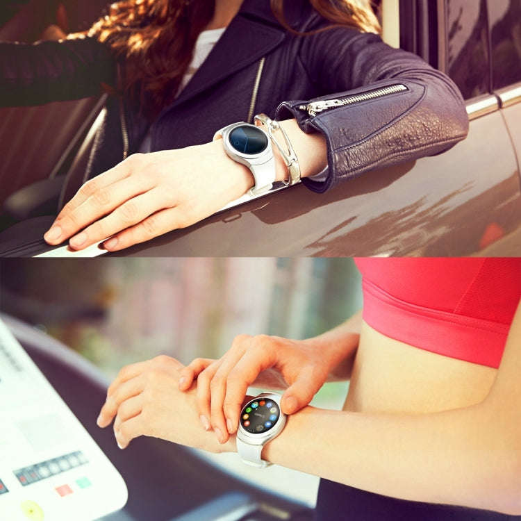 For Samsung Gear S2 Sport / Gear S2 Watch Solid Color Silicone Watchband(Red)