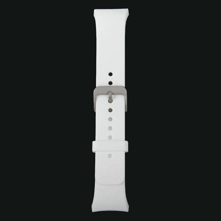 For Samsung Gear S2 Sport / Gear S2 Watch Solid Color Silicone Watchband(White)