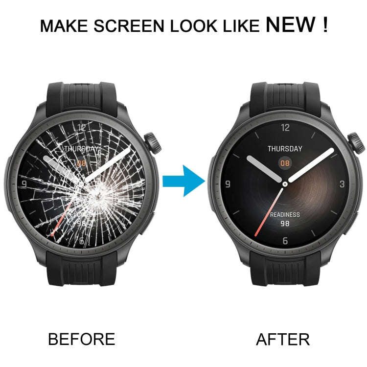 For Amazfit Balance Original LCD Screen with Digitizer Full Assembly (Black)