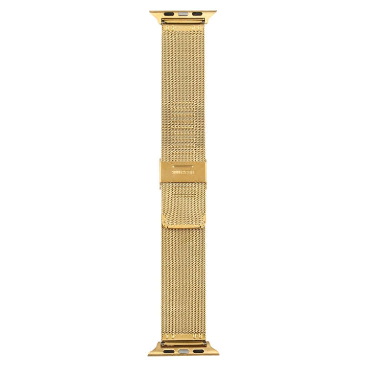 Stainless Steel Watch Band for Apple Watch Series 3 & 2 & 1 38mm(Gold)