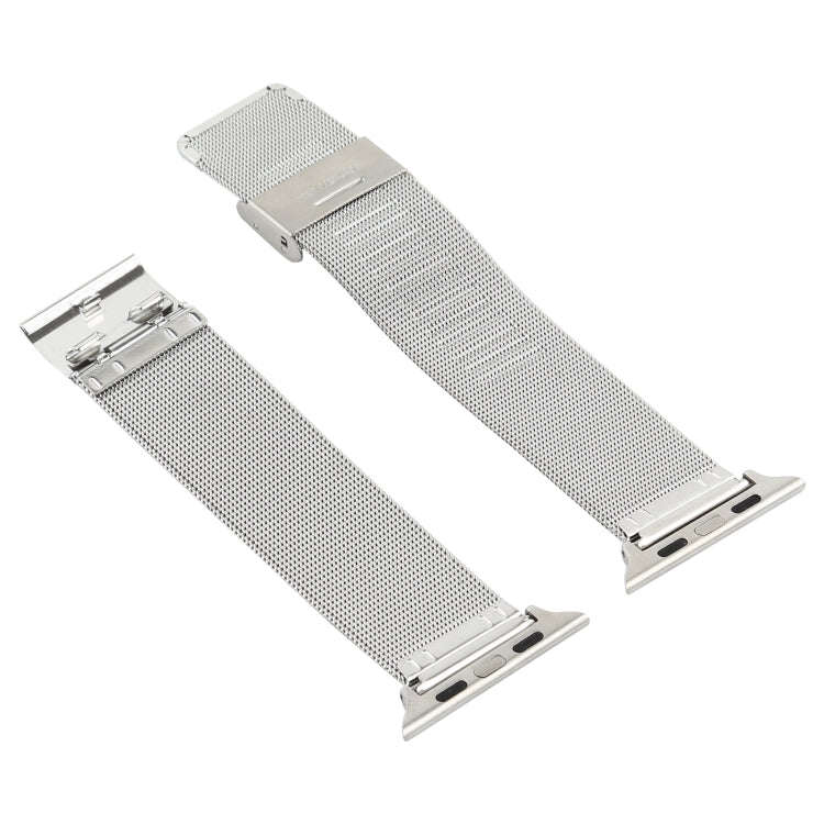 Stainless Steel Watch Band for Apple Watch Series 3 & 2 & 1 38mm(Silver)