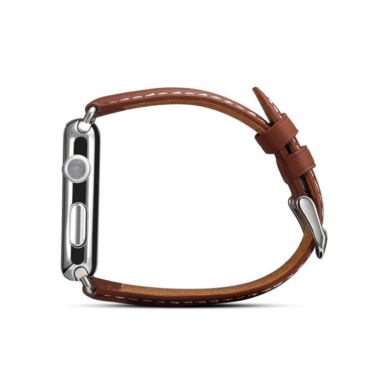 Denior Environmental Luxury Car Watch Leather Watch Band for Apple Watch Series 7 41mm / 6 & SE &...