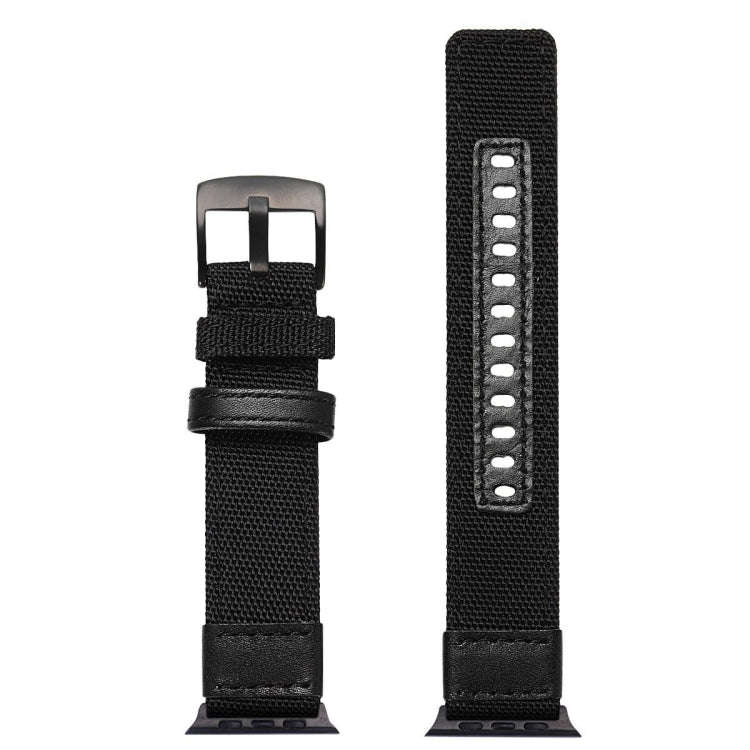 Jeep Style Nylon Wrist Watch Band with Stainless Steel Buckle for Apple Watch Series 3 & 2 & 1 38...