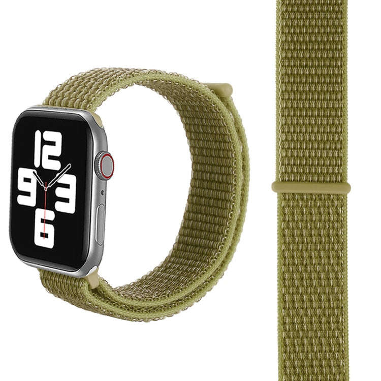 For Apple Watch 46mm / 49mm / 45mm / 44mm Simple Fashion Nylon Watch Band with Magic Stick(Dark G...