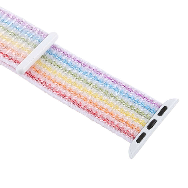 Magic Paste Nylon Watch Band for Apple Watch Series 3 & 2 & 1 38mm(Colour)