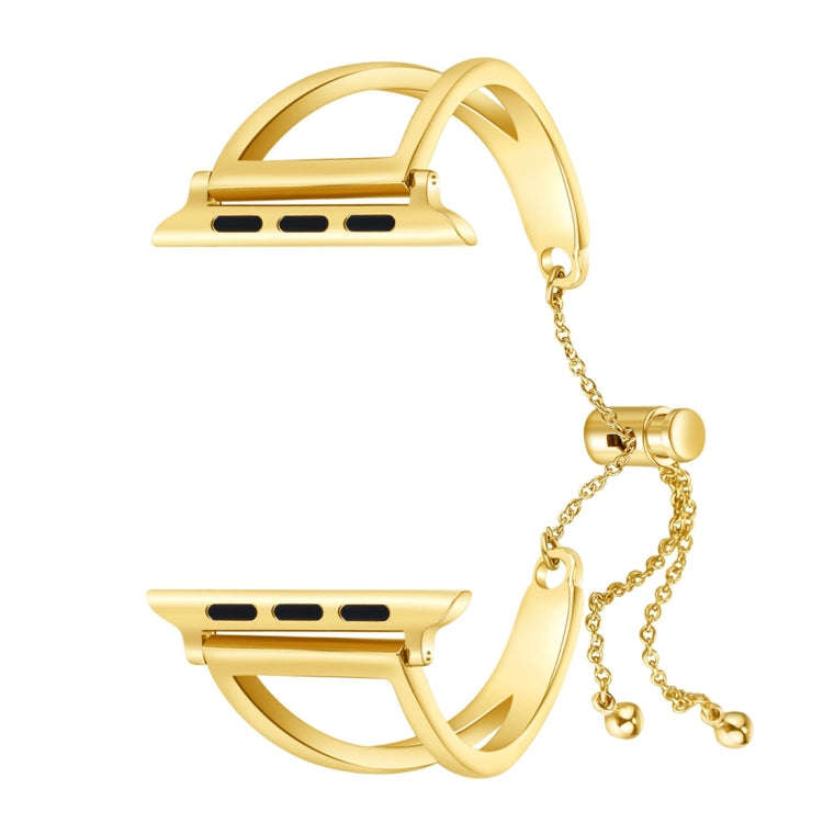 Letter V Shape Bracelet Metal Wrist Watch Band with Stainless Steel Buckle for Apple Watch Series...