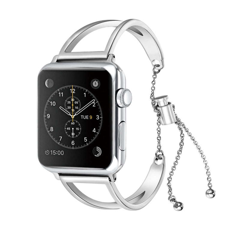 Letter V Shape Bracelet Metal Wrist Watch Band with Stainless Steel Buckle for Apple Watch Series...