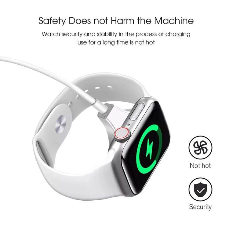 Wireless Magnetic Quick Charging to Type-C / USB-C Cable for Apple Watch Series