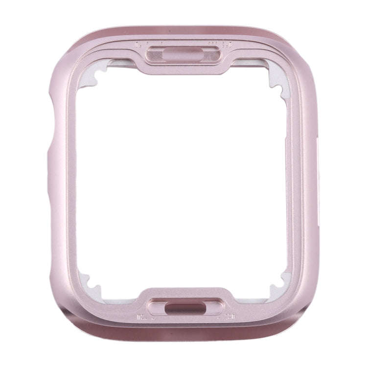 For Apple Watch Series 9 41mm Aluminum Alloy Middle Frame Bezel Plate (Pink)