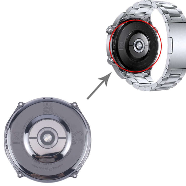 For Huawei Watch Ultimate Original Back Cover Full Assembly With Heart Rate Sensor / Motor / Loud...
