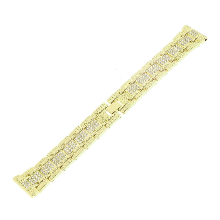 Metal Wrist Strap Watch Band for Samsung Gear S3(Gold)