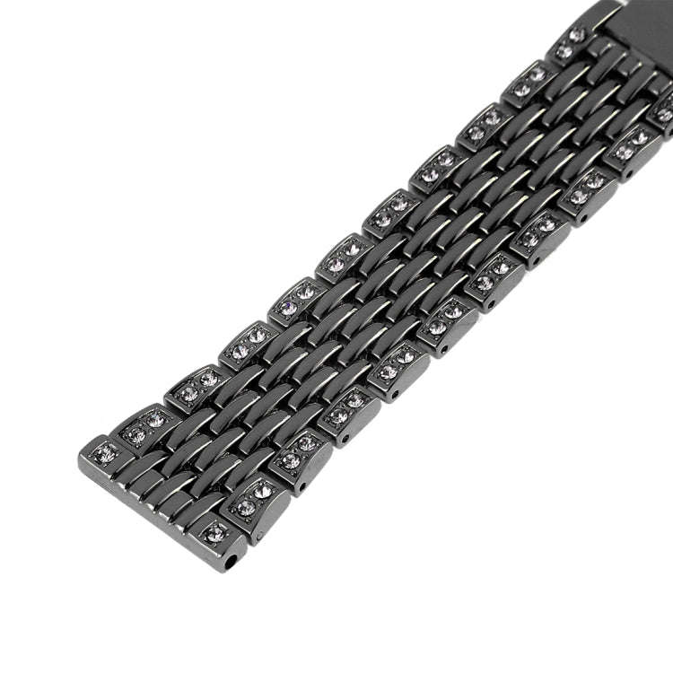 Metal Wrist Strap Watch Band for Samsung Gear S3(Black)