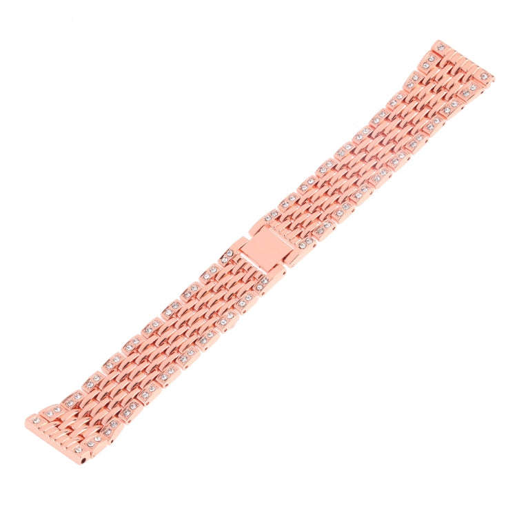 Metal Wrist Strap Watch Band for Samsung Gear S3(Rose Gold)