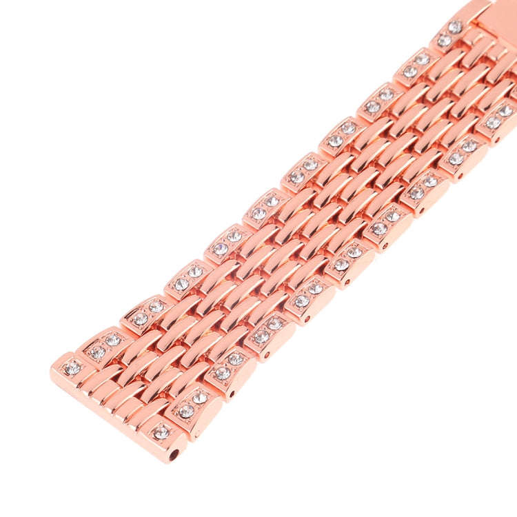Metal Wrist Strap Watch Band for Samsung Gear S3(Rose Gold)