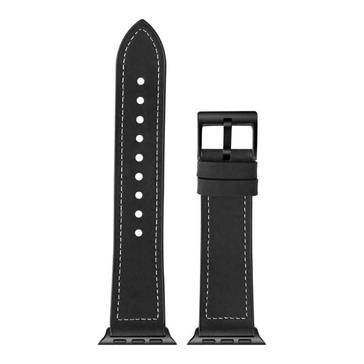 Solid Color TPU + Stainless Steel Watch Band for Apple Watch Series 7 45mm / 6 & SE & 5 & 4 44mm ...