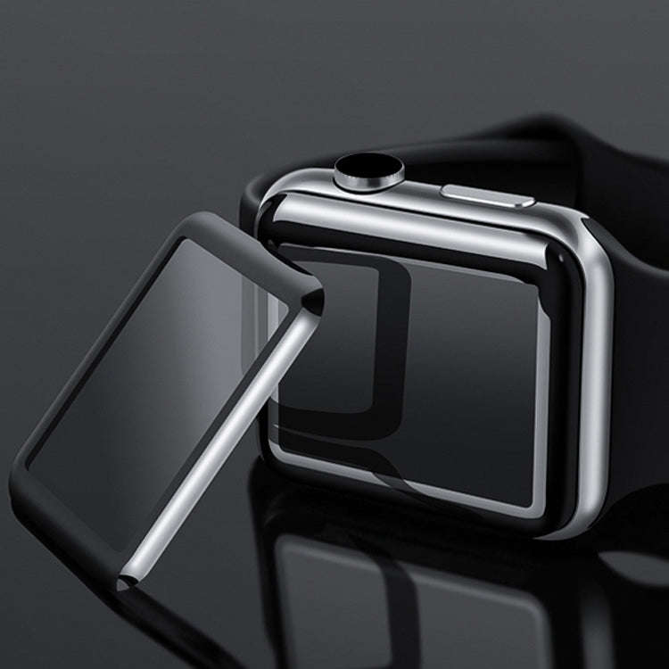 mocolo 0.33mm 9H 3D Round Edge Tempered Glass Film for Apple Watch Series 5 / 4 40mm(Black)