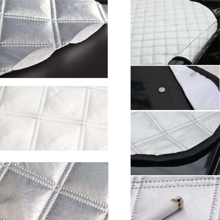 Automobile Front Windshield Cover Snow Cover Plus Cotton Car Windshield Sun Shade Winter Car Snow...