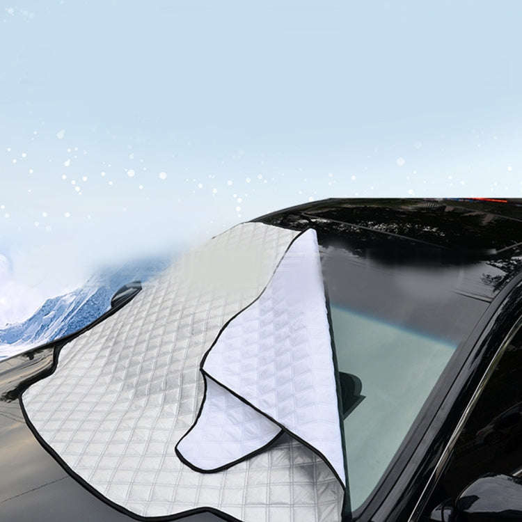Automobile Front Windshield Cover Snow Cover Plus Cotton Car Windshield Sun Shade Winter Car Snow...