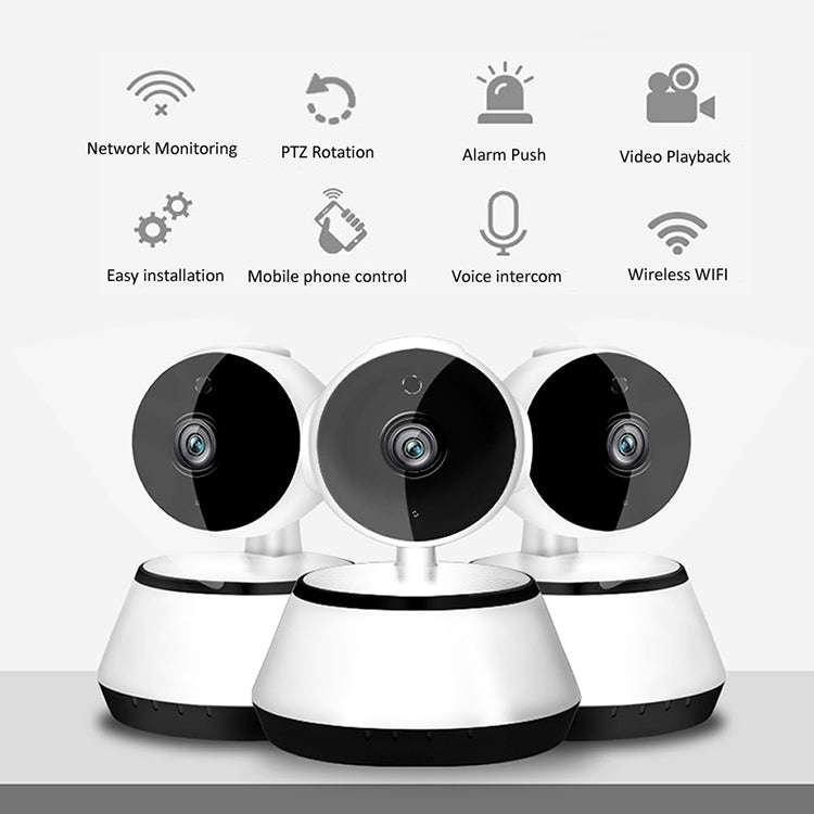 YH001 720P HD 1.0 MP Wireless IP Camera, Support Infrared Night Vision / Motion Detection / APP C...
