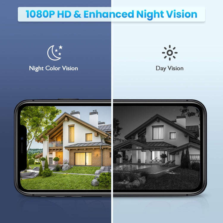 T16 1080P Full HD 4G (US Version) Network Monitoring Solar Powered Camera, Support PIR + Radar Al...