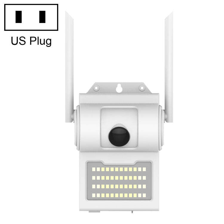 DP14 2.0 Million Pixels 1080P HD Wall Lamp Smart Camera, Support Full-color Night Vision / Motion...