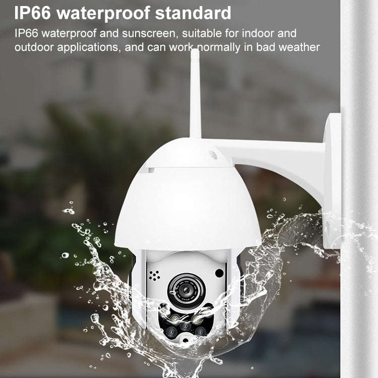 QX3 1080P HD Full-color Night Vision IP65 Waterproof WiFi Smart Camera, Support Motion Detection ...