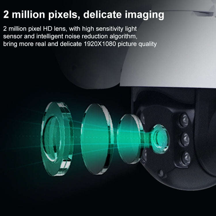 QX9 1080P IP65 Waterproof WiFi Smart Camera, Support Motion Detection / TF Card / Two-way Voice, ...
