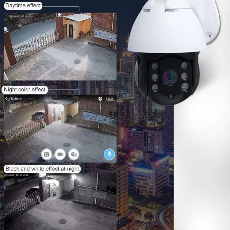 QX9 1080P IP65 Waterproof WiFi Smart Camera, Support Motion Detection / TF Card / Two-way Voice, ...