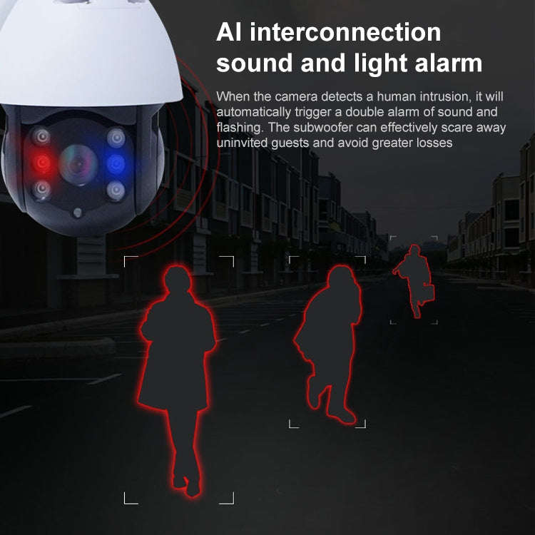 QX9 1080P IP65 Waterproof WiFi Smart Camera, Support Motion Detection / TF Card / Two-way Voice, ...