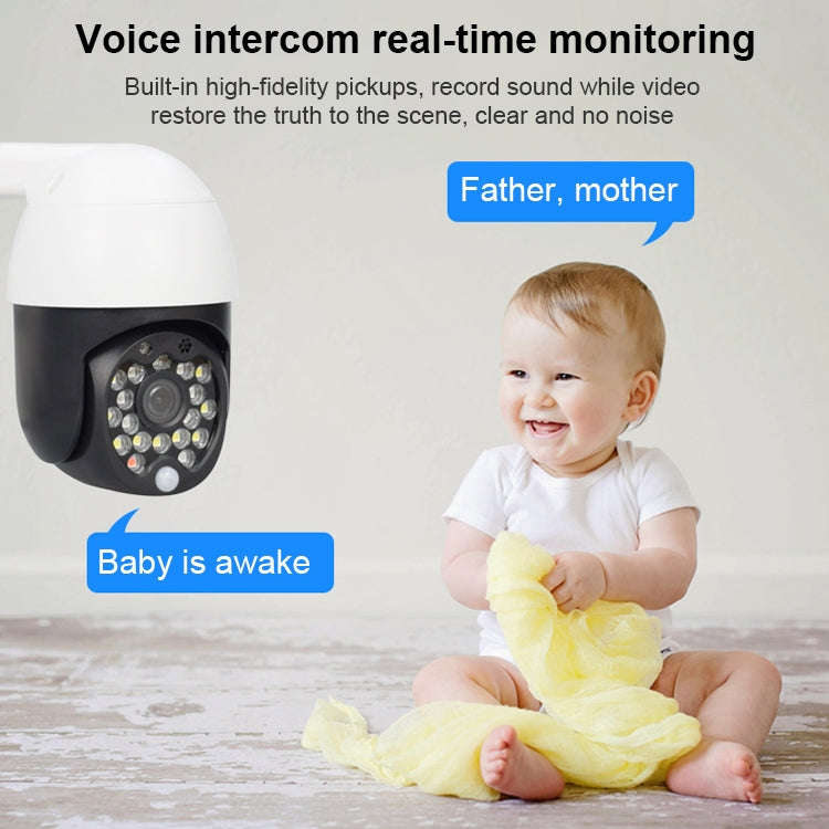 QX27 1080P WiFi High-definition Surveillance Camera Outdoor Dome Camera, Support Night Vision & T...