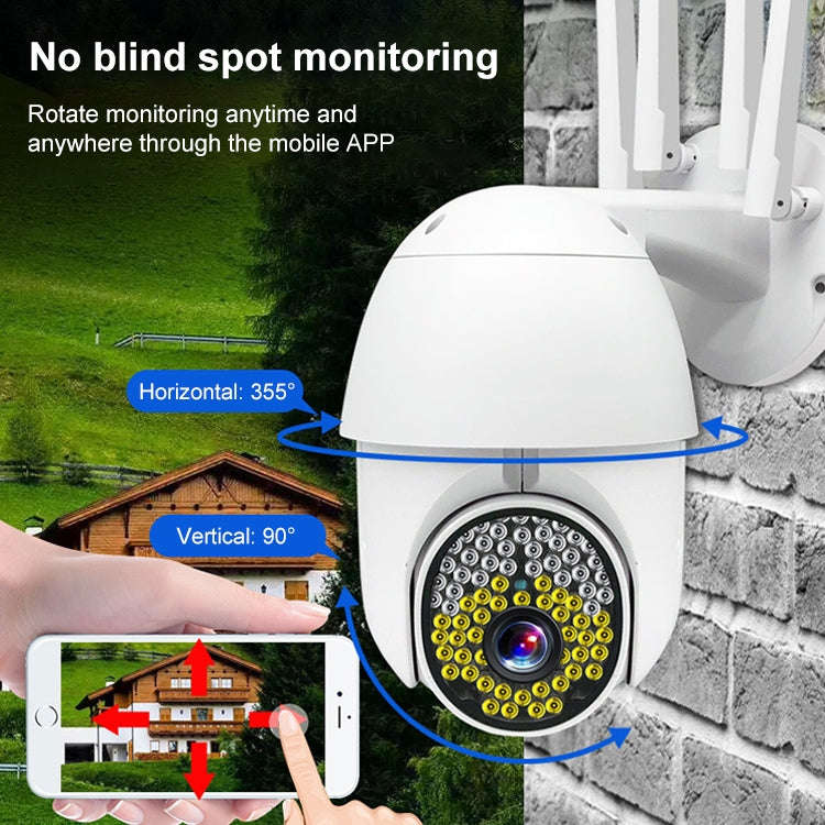 QX38 1080P WiFi High-definition Surveillance Camera Outdoor Dome Camera, Support Night Vision & T...