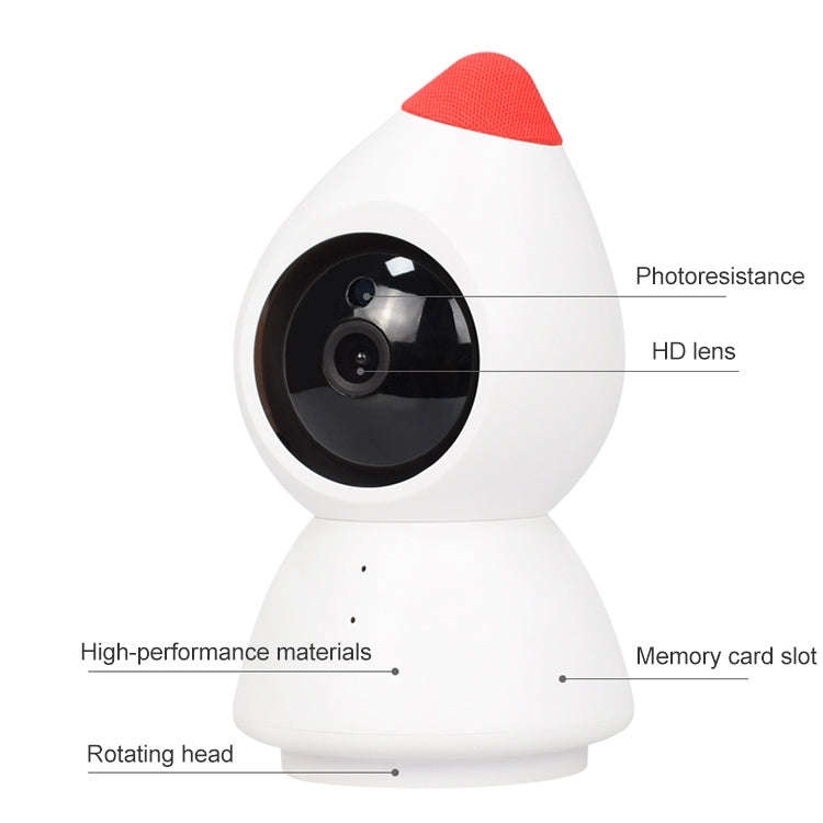 YT43 2 Million Pixels HD Wireless Indoor Home Little Red Riding Hood Camera, Support Motion Detec...