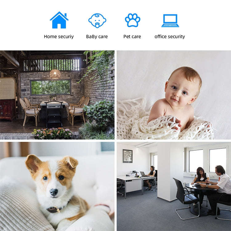 YT43 2 Million Pixels HD Wireless Indoor Home Little Red Riding Hood Camera, Support Motion Detec...