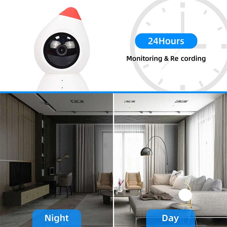 YT43 2 Million Pixels HD Wireless Indoor Home Little Red Riding Hood Camera, Support Motion Detec...