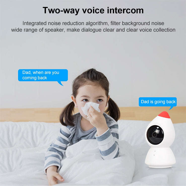 YT43 2 Million Pixels HD Wireless Indoor Home Little Red Riding Hood Camera, Support Motion Detec...