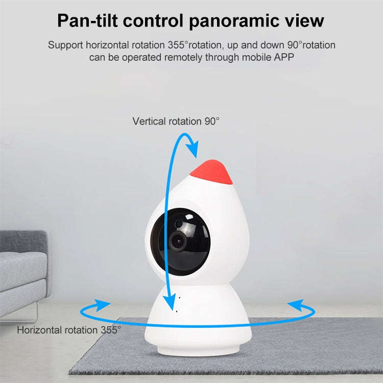 YT43 2 Million Pixels HD Wireless Indoor Home Little Red Riding Hood Camera, Support Motion Detec...