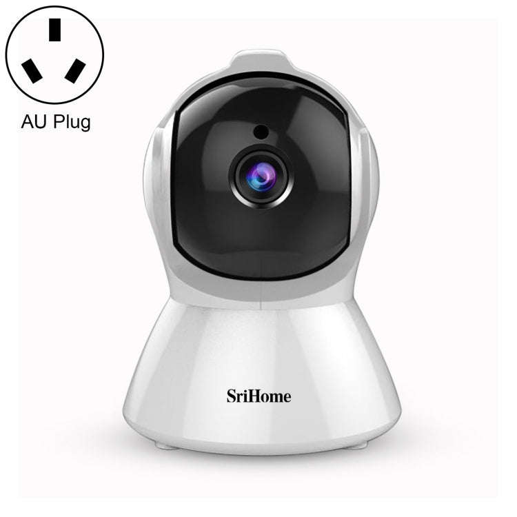 SriHome SH025 2.0 Million Pixels 1080P HD AI Auto-tracking IP Camera, Support Two Way Audio / Mot...