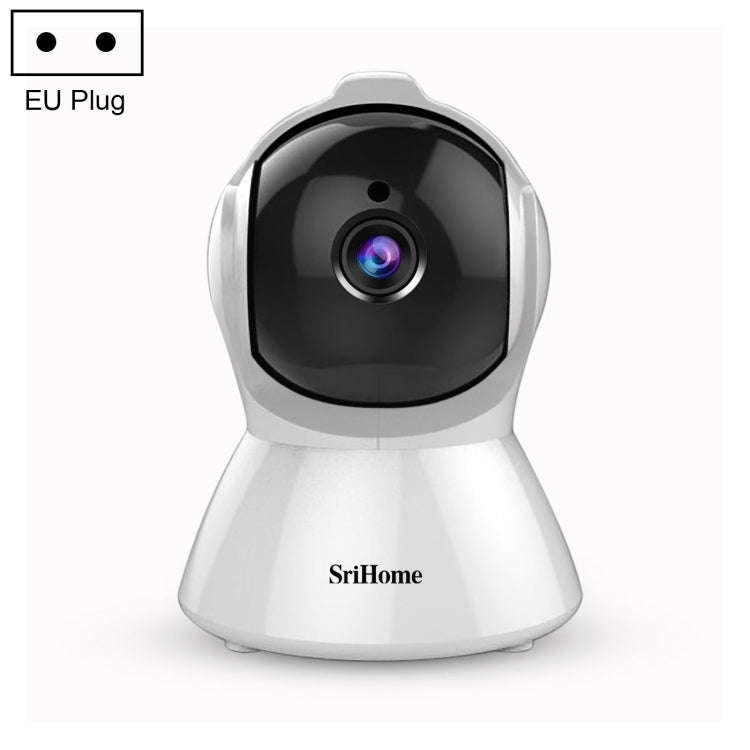 SriHome SH025 2.0 Million Pixels 1080P HD AI Auto-tracking IP Camera, Support Two Way Audio / Mot...