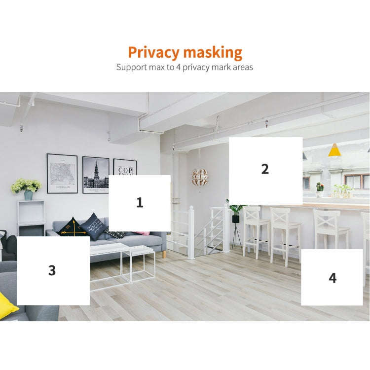 SriHome SH025 2.0 Million Pixels 1080P HD AI Auto-tracking IP Camera, Support Two Way Audio / Mot...