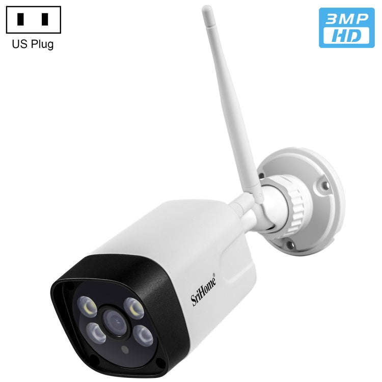 SriHome SH035 3.0 Million Pixels 1296P HD IP Camera, Support Two Way Audio / Motion Detection / H...