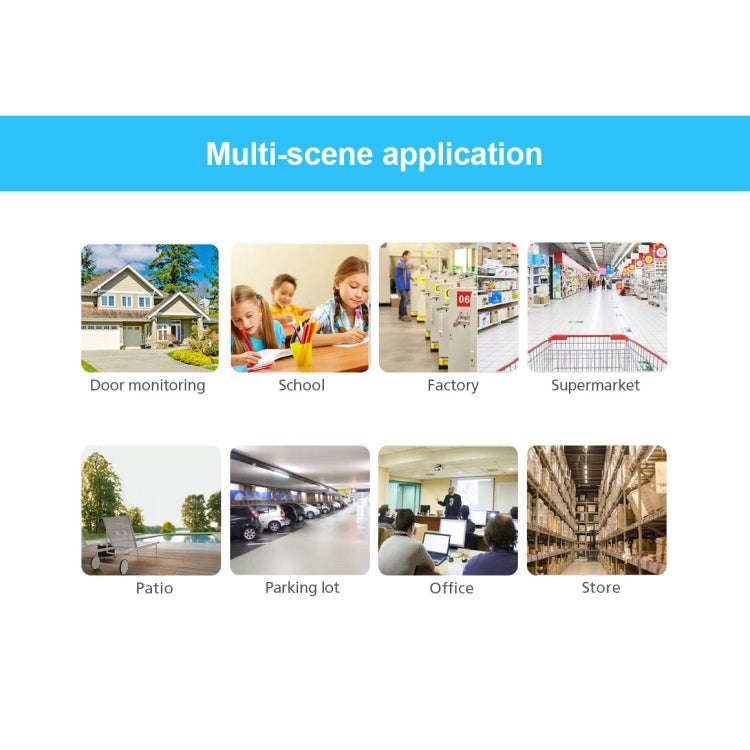 SriHome SH035 3.0 Million Pixels 1296P HD IP Camera, Support Two Way Audio / Motion Detection / H...